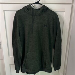 Under Armour Men's Heather Olive Green Pullover Hoodie